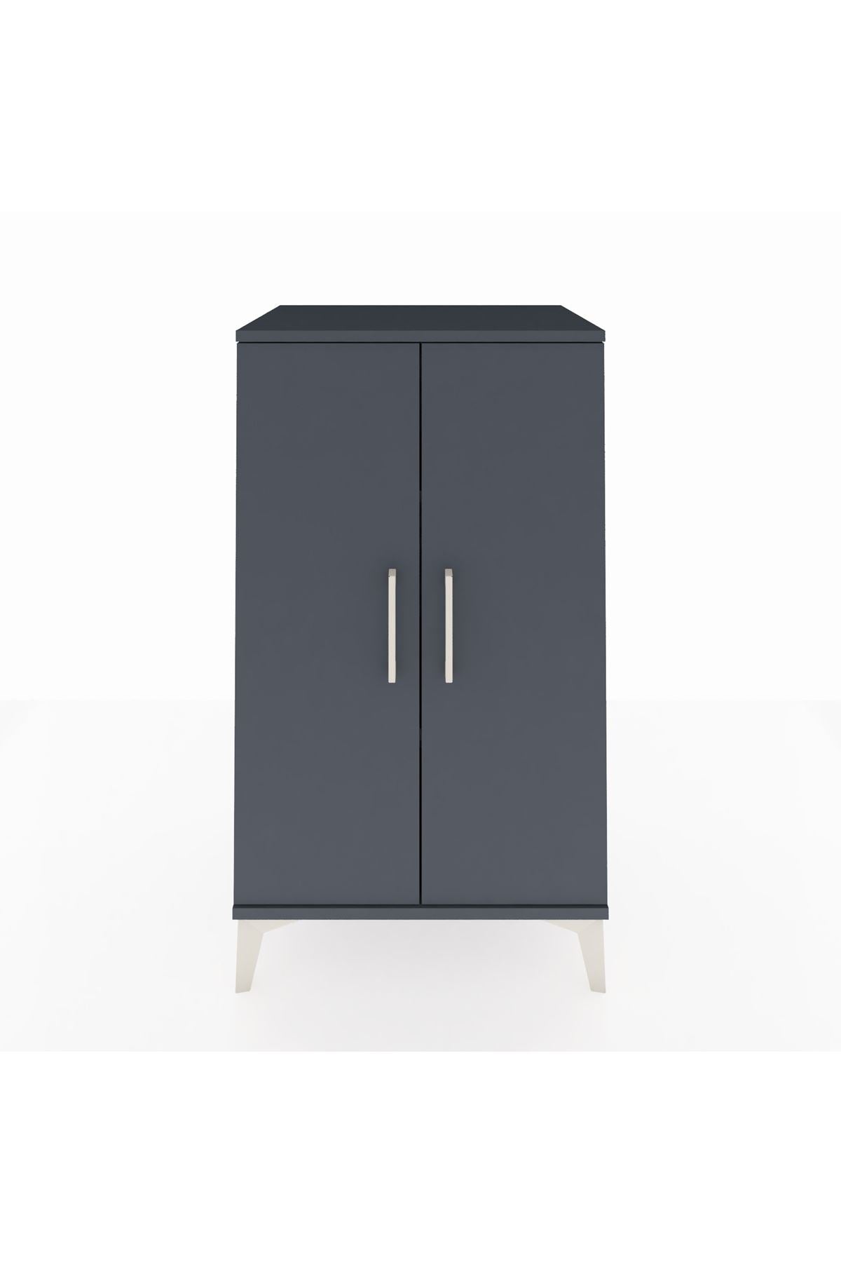 Hyperion Komodin 2 Raflı 2 Kapaklı 60x44x106 - S48M003V5B