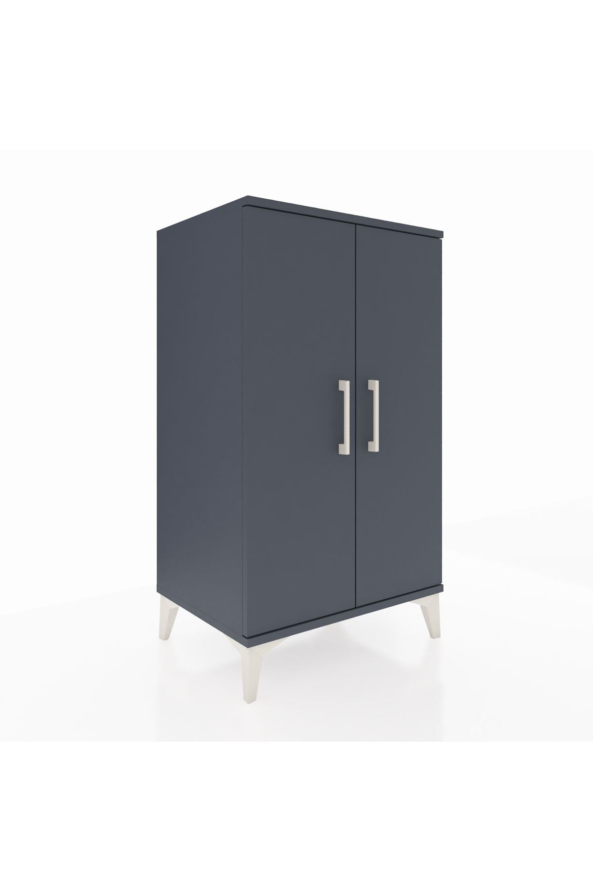Hyperion Komodin 2 Raflı 2 Kapaklı 60x44x106 - S48M003V5B