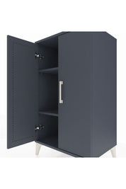 Hyperion Komodin 2 Raflı 2 Kapaklı 60x44x106 - S48M003V5B