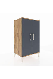 Hyperion Komodin 2 Raflı 2 Kapaklı 60x44x106 - S48M003V8B