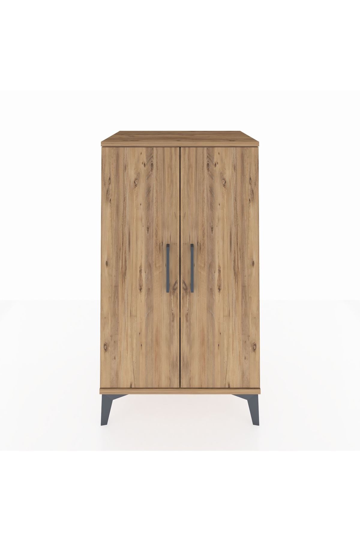 Hyperion Komodin 2 Raflı 2 Kapaklı 60x44x106 - S48M003V9B