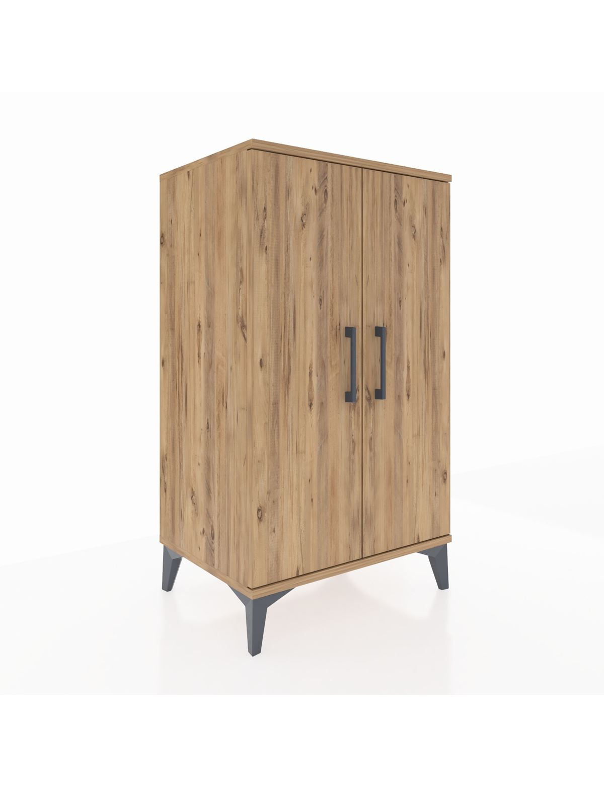 Hyperion Komodin 2 Raflı 2 Kapaklı 60x44x106 - S48M003V9B