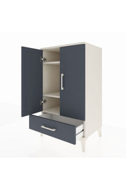 Hyperion Komodin 3 Raflı Tek Çekmeceli 2 Kapaklı 60x44x106 - S48M004V2B