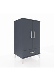 Hyperion Komodin 3 Raflı Tek Çekmeceli 2 Kapaklı 60x44x106 - S48M004V5B