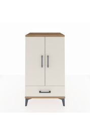 Hyperion Komodin 3 Raflı Tek Çekmeceli 2 Kapaklı 60x44x106 - S48M004V7B