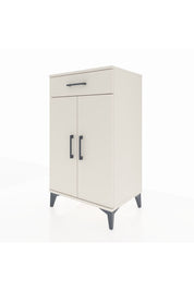 Hyperion Komodin 2 Raflı Tek Çekmeceli 2 Kapaklı 60x44x106 - S48M005V1B
