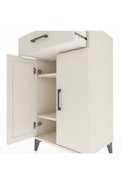 Hyperion Komodin 2 Raflı Tek Çekmeceli 2 Kapaklı 60x44x106 - S48M005V1B