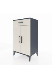 Hyperion Komodin 2 Raflı Tek Çekmeceli 2 Kapaklı 60x44x106 - S48M005V4B
