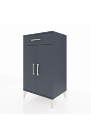 Hyperion Komodin 2 Raflı Tek Çekmeceli 2 Kapaklı 60x44x106 - S48M005V5B