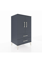 Hyperion Komodin 2 Raflı 2 Çekmeceli 2 Kapaklı 60x44x106 - S48M007V5B