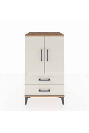 Hyperion Komodin 2 Raflı 2 Çekmeceli 2 Kapaklı 60x44x106 - S48M007V7B