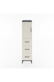 Hyperion Dolap 2 Raflı 3 Çekmeceli Tek Kapaklı 44x44x182 - S55M024V4B