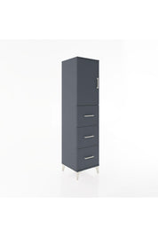 Hyperion Dolap 2 Raflı 3 Çekmeceli Tek Kapaklı 44x44x182 - S55M024V5B