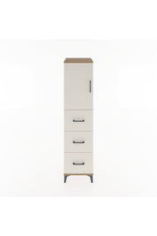 Hyperion Dolap 2 Raflı 3 Çekmeceli Tek Kapaklı 44x44x182 - S55M024V7B