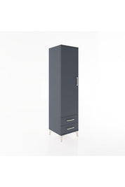 Hyperion Dolap Tek Raflı 2 Çekmeceli Tek Askılı 44x44x182 - S55M029V5B