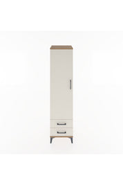 Hyperion Dolap Tek Raflı 2 Çekmeceli Tek Askılı 44x44x182 - S55M029V7B