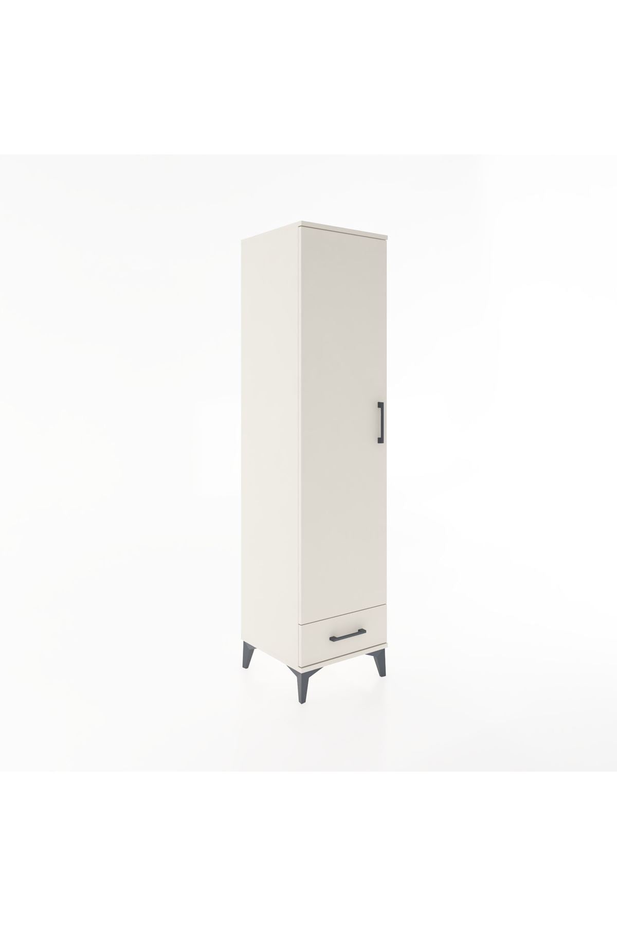 Hyperion Dolap 2 Raflı Tek Çekmeceli Tek Askılı 44x44x182 - S55M030V1B