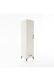 Hyperion Dolap 2 Raflı Tek Çekmeceli Tek Askılı 44x44x182 - S55M030V1B