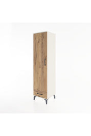 Hyperion Dolap 2 Raflı Tek Çekmeceli Tek Askılı 44x44x182 - S55M030V3B