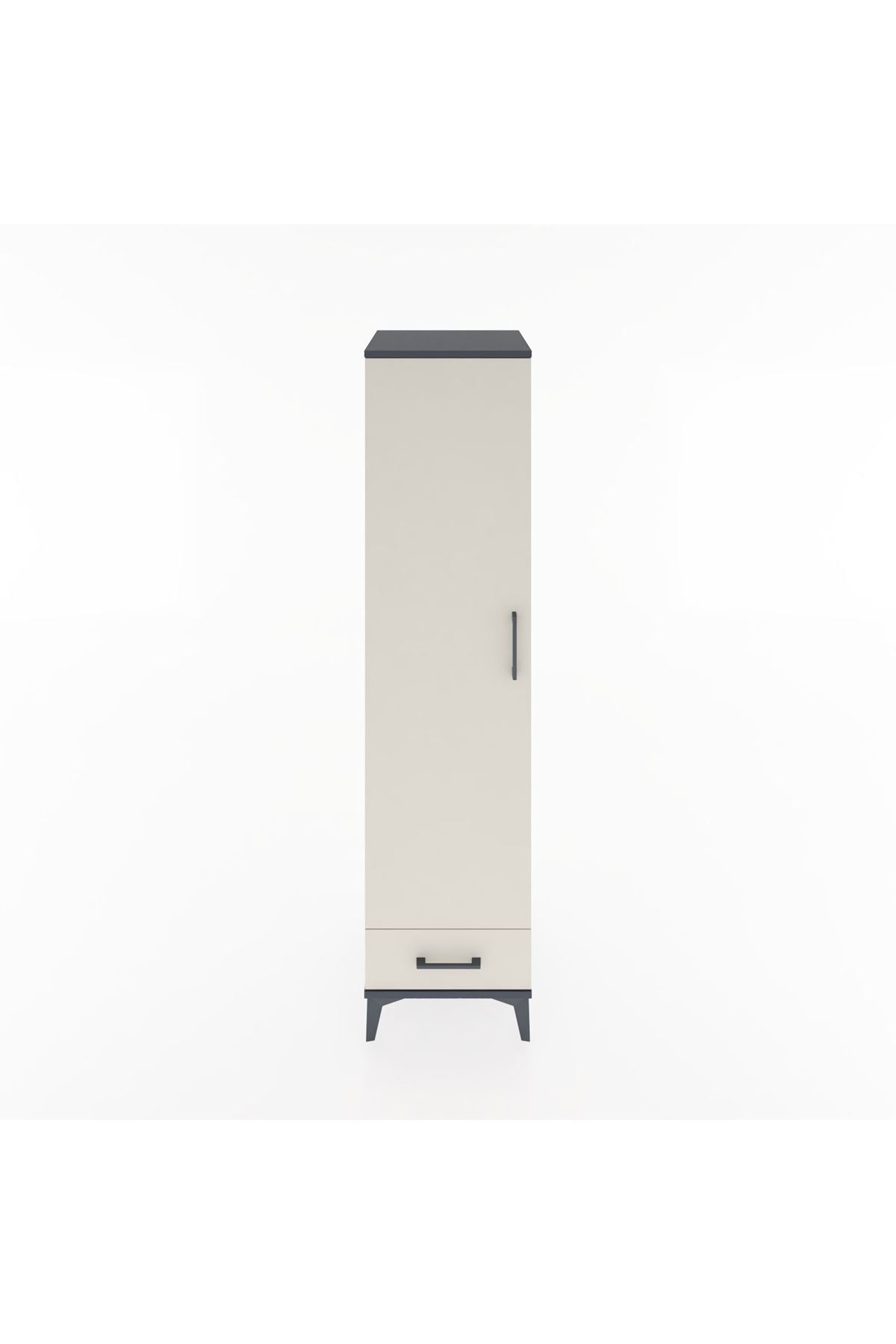 Hyperion Dolap 2 Raflı Tek Çekmeceli Tek Askılı 44x44x182 - S55M030V4B