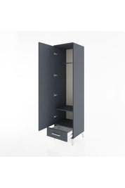 Hyperion Dolap 2 Raflı Tek Çekmeceli Tek Askılı 44x44x182 - S55M030V5B