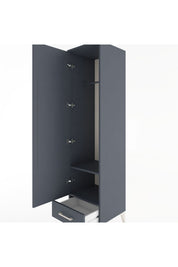 Hyperion Dolap 2 Raflı Tek Çekmeceli Tek Askılı 44x44x182 - S55M030V5B