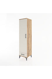 Hyperion Dolap 2 Raflı Tek Çekmeceli Tek Askılı 44x44x182 - S55M030V7B