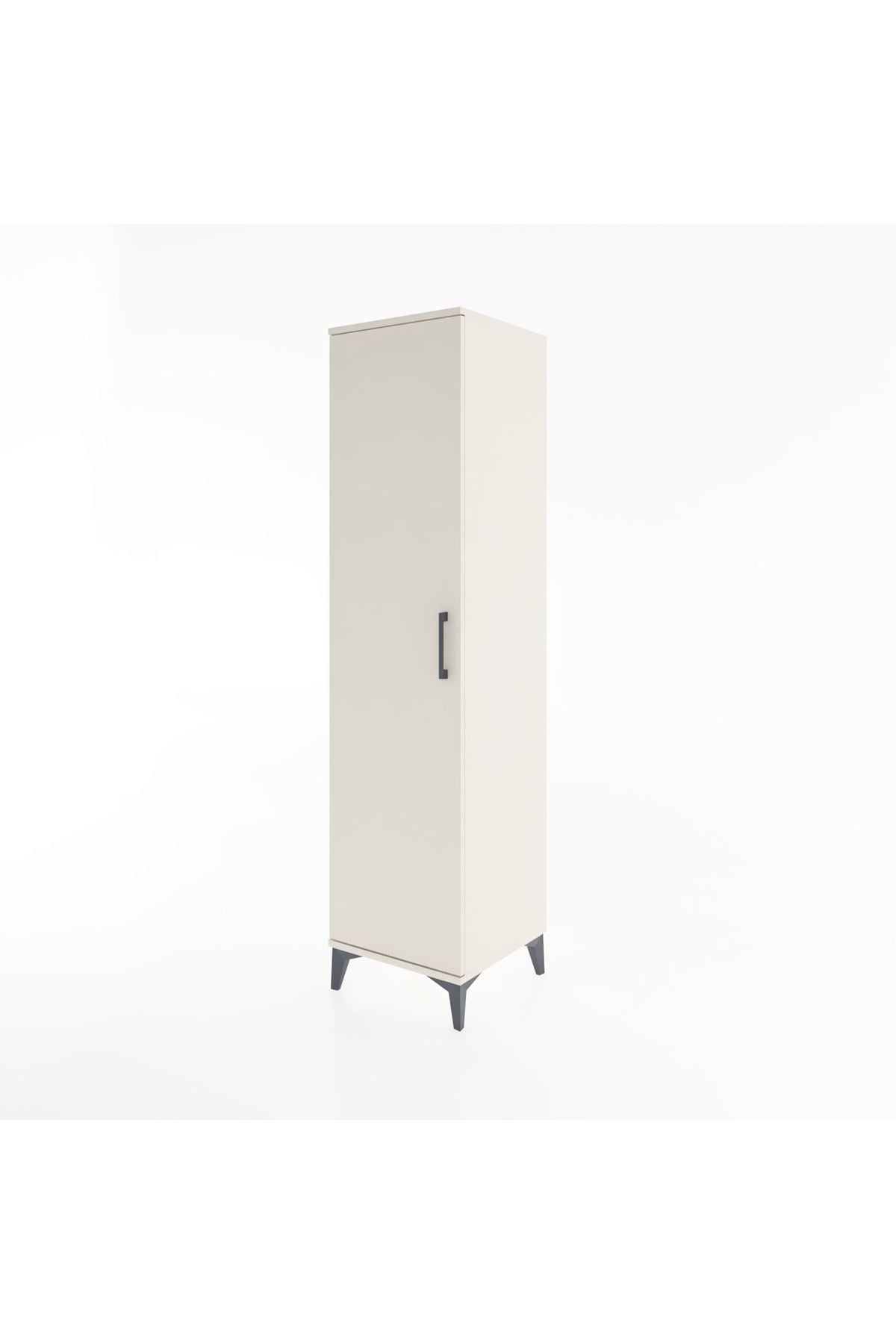 Hyperion Dolap 2 Raflı Tek Kapaklı Tek Askılı 44x44x182 - S55M031V1B