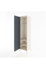 Hyperion Dolap 2 Raflı Tek Kapaklı Tek Askılı 44x44x182 - S55M031V2B
