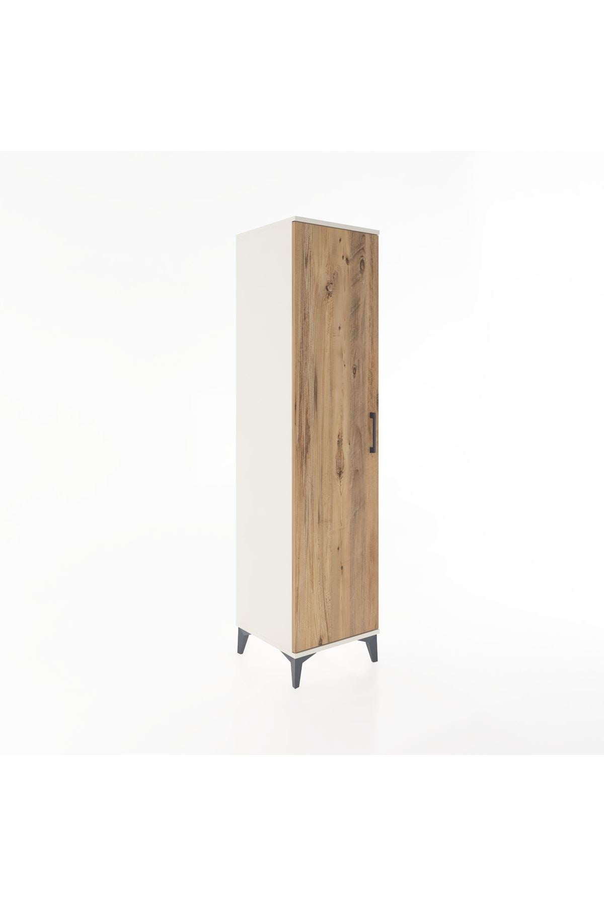 Hyperion Dolap 2 Raflı Tek Kapaklı Tek Askılı 44x44x182 - S55M031V3B