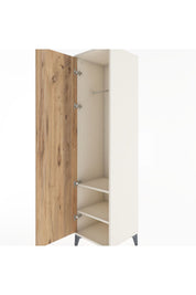 Hyperion Dolap 2 Raflı Tek Kapaklı Tek Askılı 44x44x182 - S55M031V3B