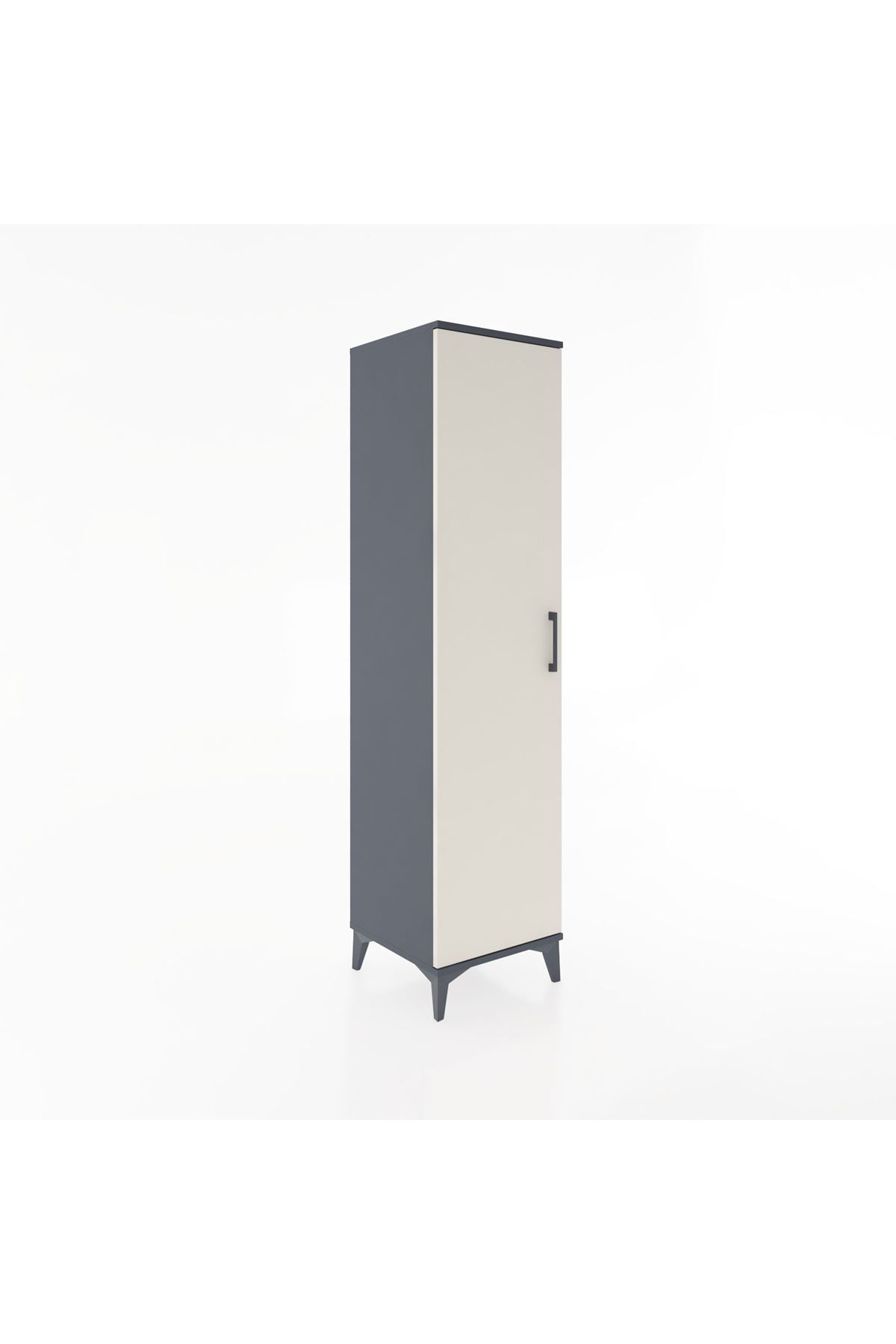 Hyperion Dolap 2 Raflı Tek Kapaklı Tek Askılı 44x44x182 - S55M031V4B