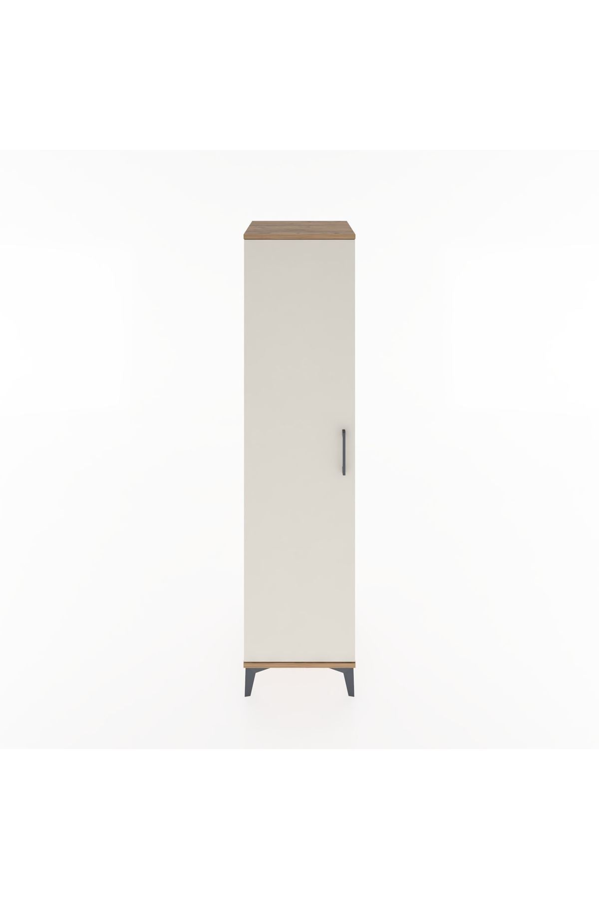 Hyperion Dolap 2 Raflı Tek Kapaklı Tek Askılı 44x44x182 - S55M031V7B