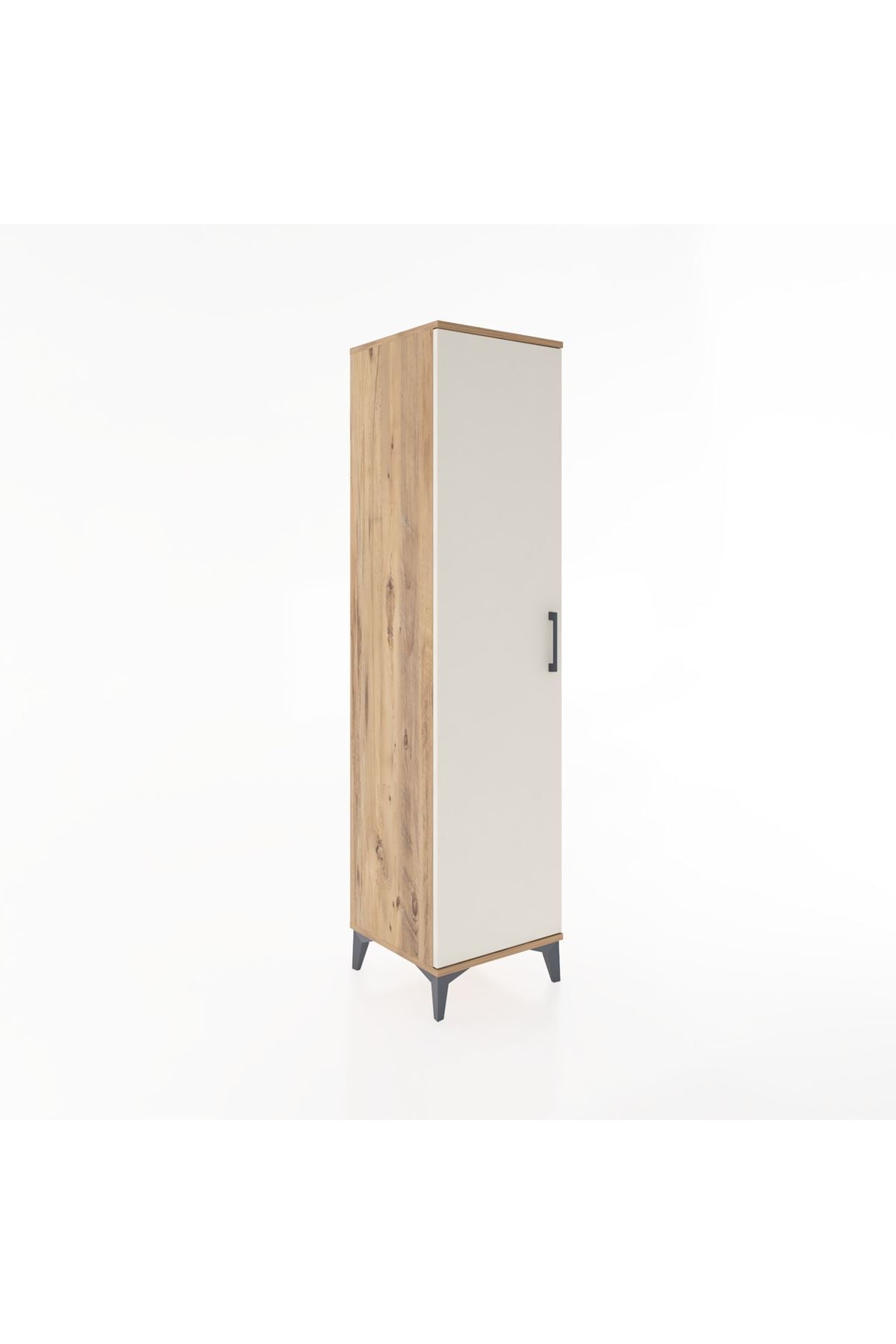 Hyperion Dolap 2 Raflı Tek Kapaklı Tek Askılı 44x44x182 - S55M031V7B