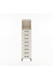 Hyperion Dolap Tek Raflı 8 Çekmeceli 44x44x182 - S55M032V1B