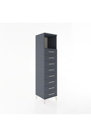 Hyperion Dolap Tek Raflı 8 Çekmeceli 44x44x182 - S55M032V5B