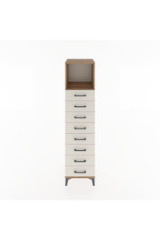 Hyperion Dolap Tek Raflı 8 Çekmeceli 44x44x182 - S55M032V7B