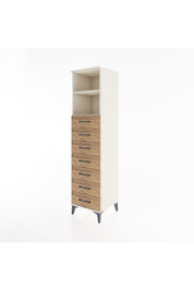 Hyperion Dolap 2 Raflı 7 Çekmeceli 44x44x182 - S55M033V3B