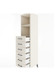 Hyperion Dolap 2 Raflı 6 Çekmeceli 44x44x182 - S55M034V1B