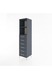 Hyperion Dolap 2 Raflı 6 Çekmeceli 44x44x182 - S55M034V5B