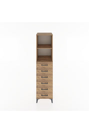 Hyperion Dolap 2 Raflı 6 Çekmeceli 44x44x182 - S55M034V9B