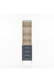 Hyperion Dolap 3 Raflı 4 Çekmeceli 44x44x182 - S55M036V2B