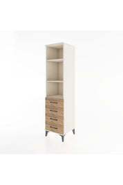 Hyperion Dolap 3 Raflı 4 Çekmeceli 44x44x182 - S55M036V3B