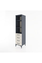 Hyperion Dolap 3 Raflı 4 Çekmeceli 44x44x182 - S55M036V4B