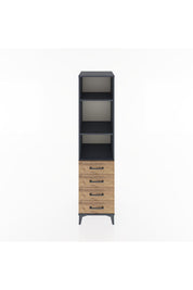 Hyperion Dolap 3 Raflı 4 Çekmeceli 44x44x182 - S55M036V6B