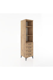Hyperion Dolap 3 Raflı 4 Çekmeceli 44x44x182 - S55M036V9B
