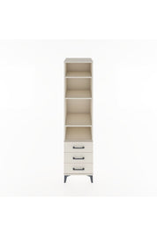 Hyperion Dolap 4 Raflı 3 Çekmeceli 44x44x182 - S55M037V1B