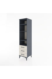 Hyperion Dolap 4 Raflı 3 Çekmeceli 44x44x182 - S55M037V4B