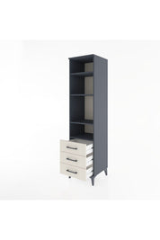 Hyperion Dolap 4 Raflı 3 Çekmeceli 44x44x182 - S55M037V4B