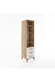 Hyperion Dolap 4 Raflı 3 Çekmeceli 44x44x182 - S55M037V7B